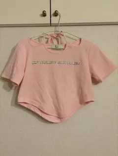 3.3 Field Trip ピンククロップドtシャツメタルロゴTEE 匿名発送