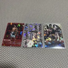 RIZINポテトスティック ポスターカードコレクション　3枚セット
