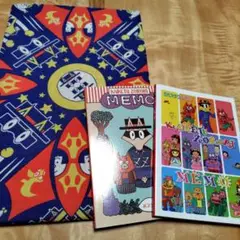 再値下げ　かいけつゾロリ　バンダナ　メモセット　非売品？