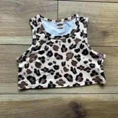 美品　《 SHEIN 》 ベビー服　90サイズ　トップス　タンクトップ　豹柄