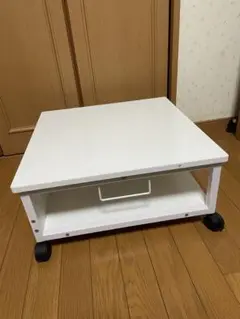 本日限定値下げ！　プリンター台　キャスター付き