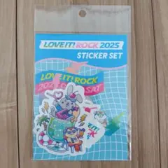 LOVE IT! ROCK 2025 ステッカーセット