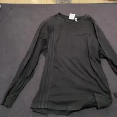 adidas グレー 長袖Tシャツ 2XL