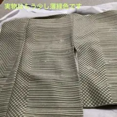 美品　江戸小紋　伝統工芸士　石塚幸生作　モノトーン　158 / 63 美品江戸小紋伝統工芸士石塚幸生作モノトーン158 / 63