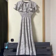 Emsexcite ワンピース ケープ 花柄