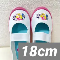 【新品】人気♡品薄　キミとアイドルプリキュア 上履き バレーシューズ　18cm