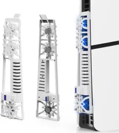 PS5 Slim専用冷却ファン PS5 Slim専用扇風機 USBポート付