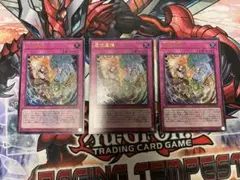 遊戯王　憑依連携　ウルトラ　ロゴ入り　3枚
