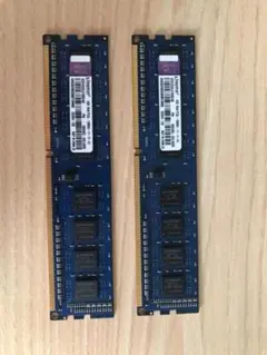 普通中古動作品 デスクトップPC用 DDR3 PC3 4Gx2枚 合計8G