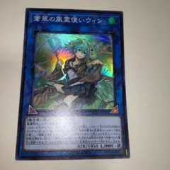 遊戯王 蒼翠の風霊使いウィン スーパー