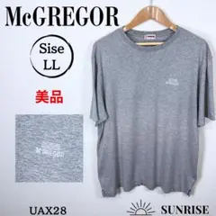 ★美品★ McGREGOR マックレガー Tシャツ グレー コットン LLサイズ