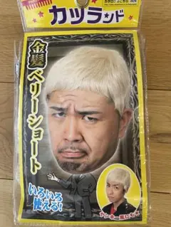 【値下げ】金髪短髪カツラ
