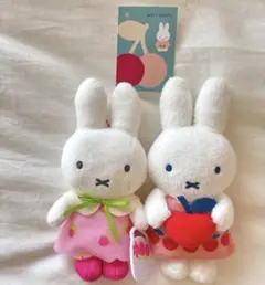 【激レア】【新品未使用】ミッフィー　りんごポシェットぬいぐるみ ミッフィー ぬいぐるみ ねこポシェット りんごポシェット
