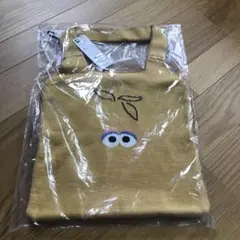 新品！GU セサミストリート ニットバッグ ビッグバード 通園かばんにも