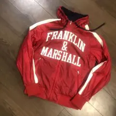 フランクリンマーシャル　リバーシブル　ジャケット　レッド