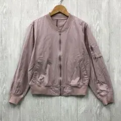 【美品】 For it ブルゾン M ピンク 春秋向け 薄手