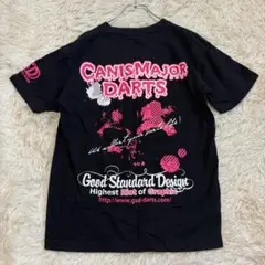 m1221 CANISMAJORDARTS 半袖Tシャツ ダーツ 平成女児 古着