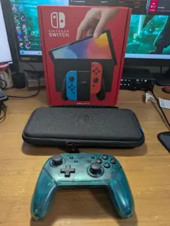 Nintendo Switch 有機ELモデル 青赤 ＋ Proコントローラー