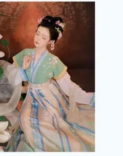 LY104C 復古 かわいい 中華風 オリジナル ロリータ ワンピース