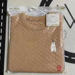 UNIQLO ベビー キルトプルオーバー 90 長袖