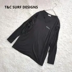 T&C SURF DESIGNS 長袖カットソー　ロンT ブラック　Lサイズ