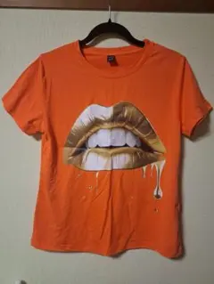 SHEIN オレンジ Tシャツ Mサイズ