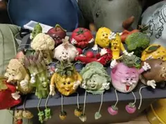 野菜キャラクター置物 セット