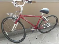 DOPPELGANGER ドッペルギャンガー 折りたたみ自転車 700c 赤