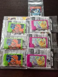 ポケモンフレンダ サポートシャワーズ ピカチュウ ミユツゥー リザードン
