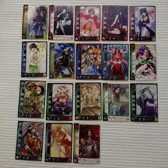 三国志大戦2 女性カード　１８枚　張春華　大喬　小喬　他