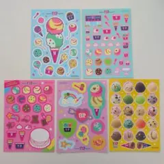 BASKIN ROBBINS 31 サーティワン アイスクリームのシール5枚