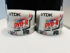 TDK DVD-R47PW*50PK 2パック