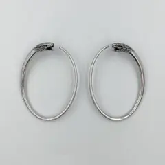【在庫1点】セリーヌ CELINE ピアス イヤリング シルバー アクセサリー