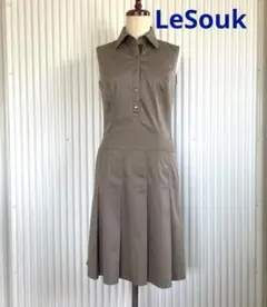 LeSouk ルソークノースリーブワンピース
