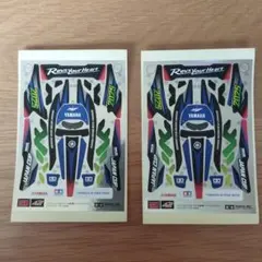 ミニ四駆　YAMAHA クロスピアー01 ステッカー　2枚セット