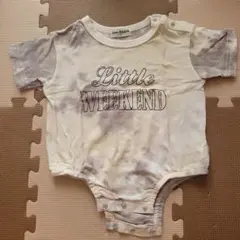 Little WEEKEND ロンパース 70-80cm タイダイ