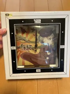 ＜電池なし＞初音ミク　掛け時計　千本桜　プライズ品　未使用