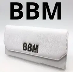 BBM ブランド ホワイト 長財布 お洒落 レディース