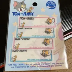 TOM and JERRYネームラベル