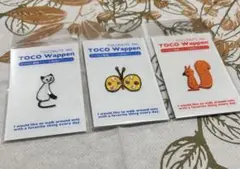 TOCO Wappen 刺繍ワッペンセット