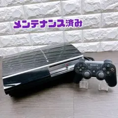 【メンテナンス】PlayStation3 CECH-H00 ブラック　本体一式