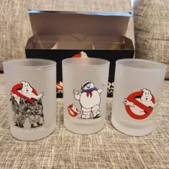 激レア！当時もの！箱付きコカ・コーラ　ゴーストバスターズグラス6個　③ ゴーストバスターズ 1984年製 グラスセット6つ コップ 昭和