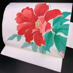 【着】13360o 着物 九寸名古屋帯 暈し 花紋様