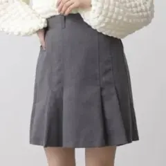 OLIVE des OLIVE プリーツミニスカート