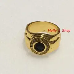 ブルー サファイア リング 指輪 金 メンズ レディース ゴールド エレガント