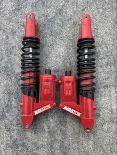 サスペンションキット 赤 黒CB250Tストック品になります サスペンションキット 赤 黒CB250Tストック品になります