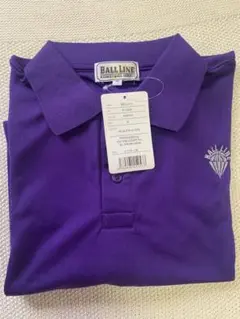 BALL LINE パープル ポロシャツ