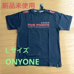 新品未使用　オンヨネ　FIVE POINTS ネイビー Tシャツ