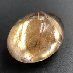 ★1154★ 天然石帯留め タイチンルチル 和装小物 着物