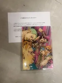 ［非売品]懸賞当選品 The JOJO Lands アクリルパネル　書籍&グッズ Yahoo!オークション - ジョジョランズ アクリルパネル JOJO Lands
